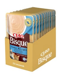 INABA CIAO Bisque Thunfischcremesuppe für Katzen 12x40g