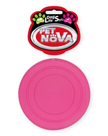 PET NOVA DOG LIFE STYLE Frisbee 18cm Minze Aroma rosa