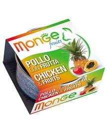 MONGE Katze Huhn und Früchte 80g