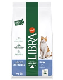 LIBRA Cat Adult Sterilized Katzenfutter mit Thunfisch 10kg