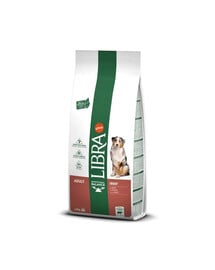 LIBRA Dog Adult Beef Hundefutter mit Rindfleisch 12kg