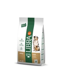 LIBRA Dog Adult Lamb Hundefutter mit Lammfleisch 12kg