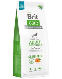 BRIT Care Grain-free Adult Large Breed Salmon 12kg getreidefreies großes Hundefutter Lachs