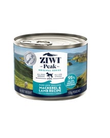 ZIWIPEAK Dog Original Series Makrele und Lamm Nassfutter für Hunde 170 g