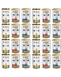 RAFI Adult Mix Geschmacks 24x415 g Nassfutter für Katze