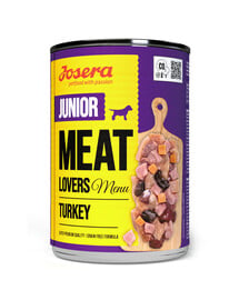 JOSERA Meat Lovers Junior Menu Putenfleisch für Welpen 400g