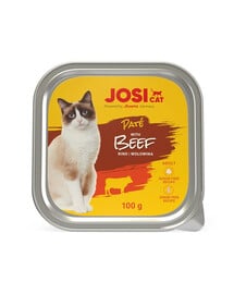 JOSERA JosiCat Rinderpastete für Katzen 100g