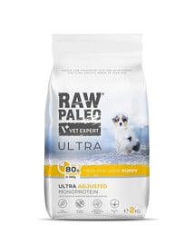 RAW PALEO Ultra Turkey Medium&Large Puppy 750g