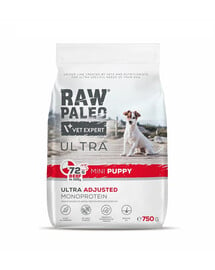 RAW PALEO Ultra Beef Mini Puppy 750g