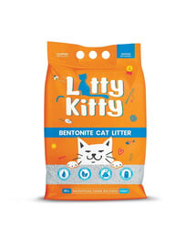 LITTY KITTY Bentonite Natürlicher Bentonitsplitt 10 l (8 kg)