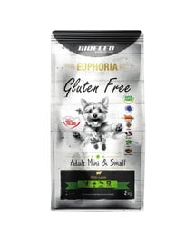 BIOFEED EUPHORIA Gluten FREE mit Lammfleisch für Mini und kleine Rassen 12 kg