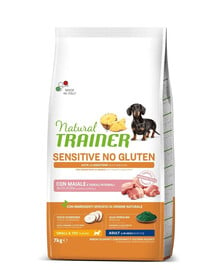 TRAINER Natural Sensitive No Gluten Small Toy Adult mit Schweinefleisch 12kg