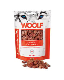 WOOLF Salmon Chunkies 100g Lachshäppchen