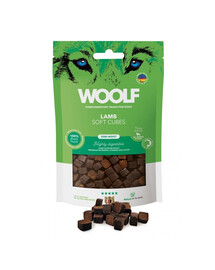 WOOLF Soft Cubes Lamb Monoprotein 100g weiche Würfel mit Lamm