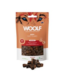 WOOLF Soft Cubes Beef Monoprotein 100g weiche Rindfleischwürfel