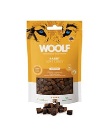 WOOLF Soft Cubes Rabbit Monoprotein 100g weiche Kaninchenwürfel