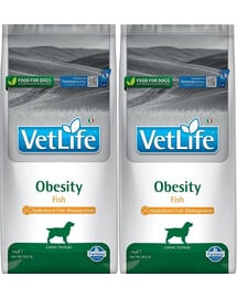 FARMINA Vet Life Obesity Fish 12 kg x 2