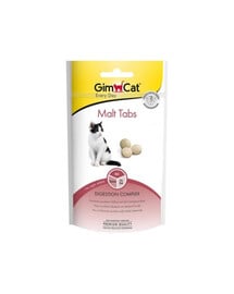 GIMCAT Every Day Tabs Malt 40 g Abschwellende Leckerbissen für Katzen