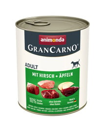 ANIMONDA GranCarno Adult Schweinefleisch mit Wildfleisch und Apfel 800 g