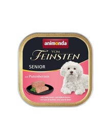 ANIMONDA vom Feinsten Senior Putenherz 150g