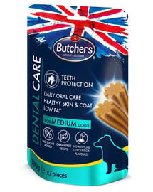 BUTCHER'S Dental Care for Medium Dogs 180g