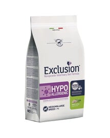 EXCLUSION Hypoallergenic medium large breeds Insektenfutter für mittlere und große Rassen mit 12 kg