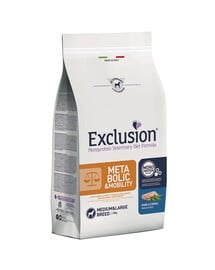 EXCLUSION Metabolic Mobility medium large breeds mit Schweinefleisch für mittlere und große Rassen 2 kg