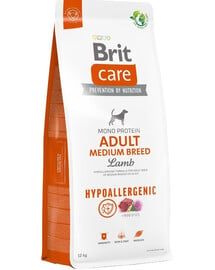 BRIT Care Hypoallergenic Adult Medium Breed mit Lammfleisch 12 kg