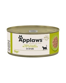 APPLAWS Cat Adult Tuna with Seaweed in Broth 156g Thunfisch mit Algen in Brühe