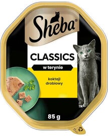 SHEBA Schale Classics Geflügel Cocktail 22x85g