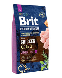 BRIT Premium By Nature Junior Small S 8 kg