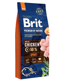 BRIT Premium By Nature Sport 15 kg