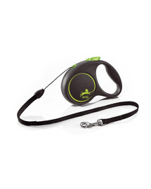 FLEXI Black Design S Seilleine 5 m Grun