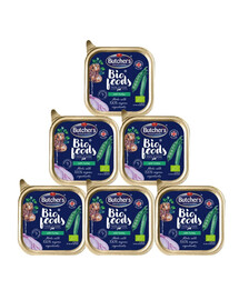 BUTCHER'S BIO foods indyk 6 x 150 g pasztet dla psa