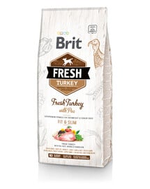 Fresh turkey with pea light fit & slim 2,5 kg