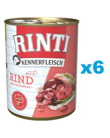 RINTI Kennerfleisch Beef wołowina 6x400 g