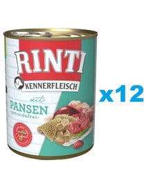 RINTI Kennerfleisch Rumen ze żwaczami 12x400 g