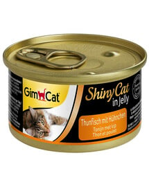 Shiny Cat Tuna&Chicken in Jelly 70 g tuńczyk z kurczakiem w galaretce