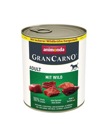 Grancarno Adult dziczyzna 800 g