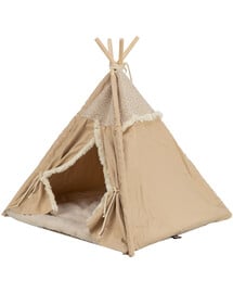 Boho Tipi legowisko zamknięte dla psa lub kota