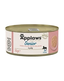 APPLAWS Cat Senior Tuna with Salmon in Jelly tuńczyk z łososiem w galaretce dla seniora 70g