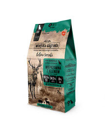 WIEJSKA ZAGRODA Schweinefleisch mit Hirsch adulte Hunde kleine Rassen Hypoallergen 2 kg
