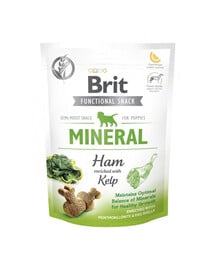 Care Dog Functional Snack Mineral Ham 150g przysmak z szynką i algami dla szczeniaka