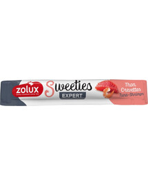 ZOLUX Sweeties cremige Snacks mit Thunfisch und Garnelen für Katzen 14 g