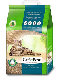 Cat's Best Sensitive 20l żwirek drewniany dla kota