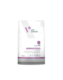 VET EXPERT Veterinary Diet Dog Dermatosis Lamm und Krill 2 kg
