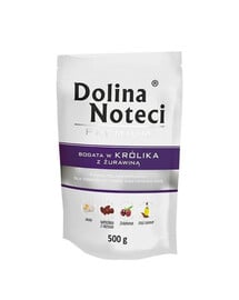 Premium Bogata W Królika Z Żurawiną 500 g