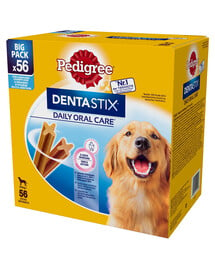 DentaStix (duże rasy) przysmak dentystyczny dla psów 56 szt. - 8x270g