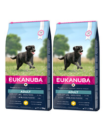 EUKANUBA Active Adult Large Breed bogata w świeżego kurczaka 30 kg (2 x 15kg)