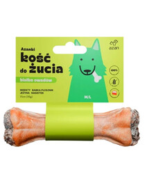 Kość z insektami i jeżyną dla psa M/L 17cm